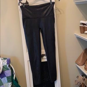 Spanx Faux Leather leggings.